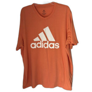 Adidas Prime Green Aero Ready Big Men's Size 2XL Orange T-Shirt